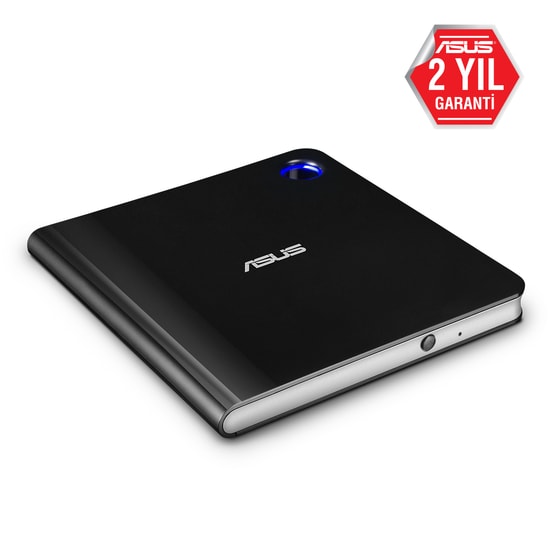 Asus Sbw-06D5H-U Harici İnce Blu-Ray Yazici  M-Disc  Usb Type-C Ve Type-A Destekli  Siyah Optik Sürücü