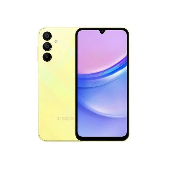 Samsung Galaxy A15 (A15-128GB-SARI) 128 GB Sarı Cep Telefonu, 6.5" Ekran, 50MP Kamera, 5000 mAh Batarya, 4GB Ram