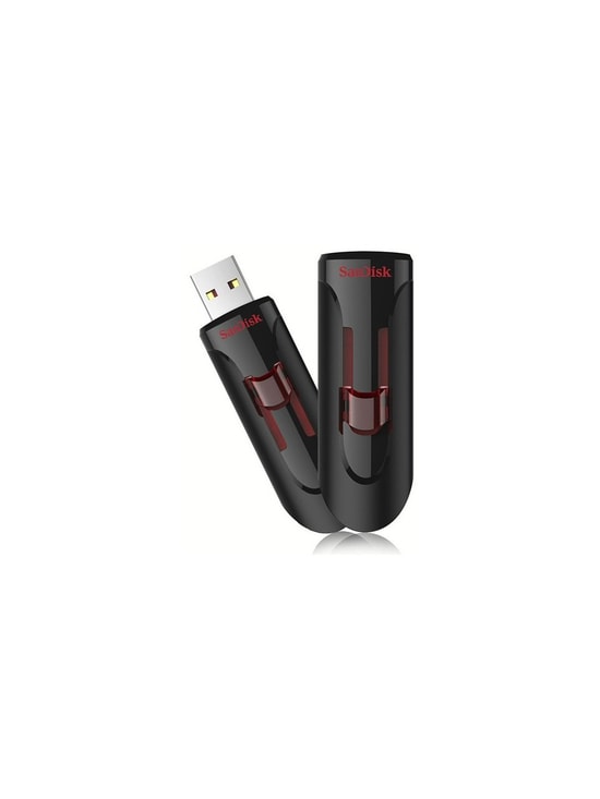 SanDisk Cruzer Glide 64GB USB 2.0 Flash Bellek SDCZ60-064G-B35 - Kırmızı/Siyah, Güvenli Veri Depolama ve Taşıma Çözümü