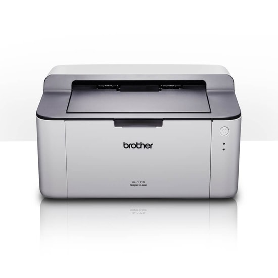 Brother HL-1111-3T Mono Lazer Yazıcı (3 Toner Hediye) - A4, 20PPM, 32MB, 600 x 600px, 150 Sayfa Kapasiteli, Beyaz