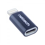 Nettech NT-26540 Micro USB to Lightning Dönüştürücü Adaptör (Siyah) - Hızlı Şarj ve Veri Aktarımı