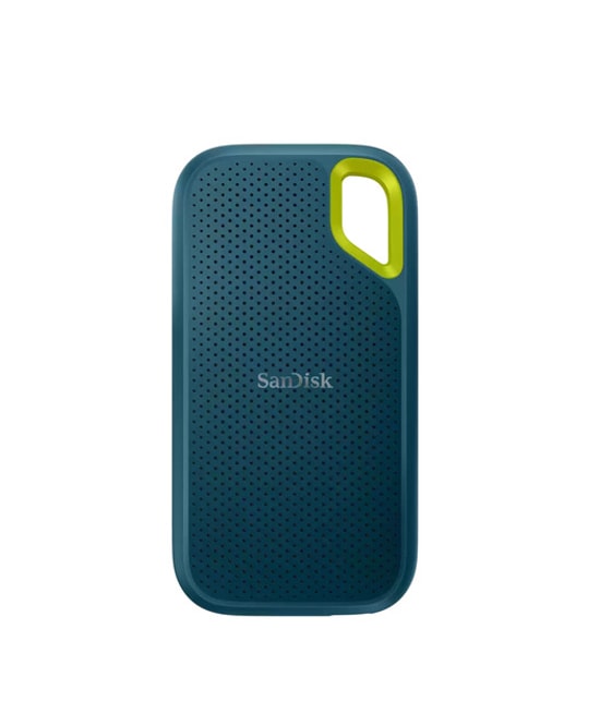 SanDisk Extreme 2TB Taşınabilir SSD (SDSSDE61-2T00-G25M) - 1050 MB/s Okuma, 1000 MB/s Yazma, Yeşil (Monterey) Renk