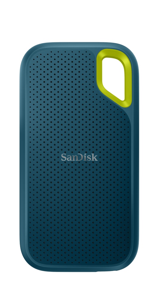SanDisk Extreme 2TB Taşınabilir SSD (SDSSDE61-2T00-G25M) - 1050 MB/s Okuma, 1000 MB/s Yazma, Yeşil (Monterey) Renk