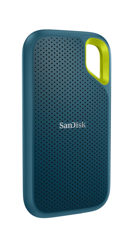 SanDisk Extreme 2TB Taşınabilir SSD (SDSSDE61-2T00-G25M) - 1050 MB/s Okuma, 1000 MB/s Yazma, Yeşil (Monterey) Renk