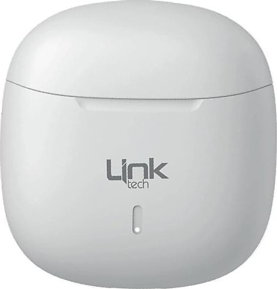 LinkTech TW10 Mini Bluetooth TWS Beyaz Kulaklık - 5.1 EDR, Mikrofonlu, Type-C Şarjlı, 13mm Sürücü, 15 Saat Pil Ömrü