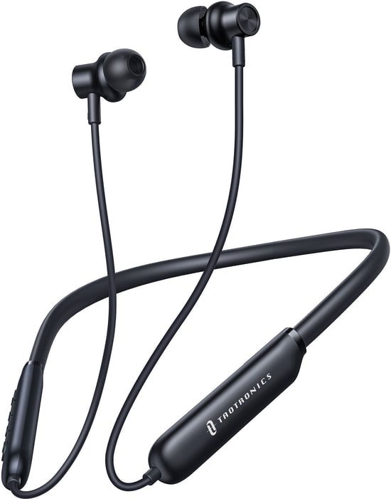 TaoTronics TT-BH115 Boyun Askılı Bluetooth Kulaklık Siyah - ENC Mikrofon, Mıknatıslı, IPX5, 32 Saat Kullanım, BT 5.3