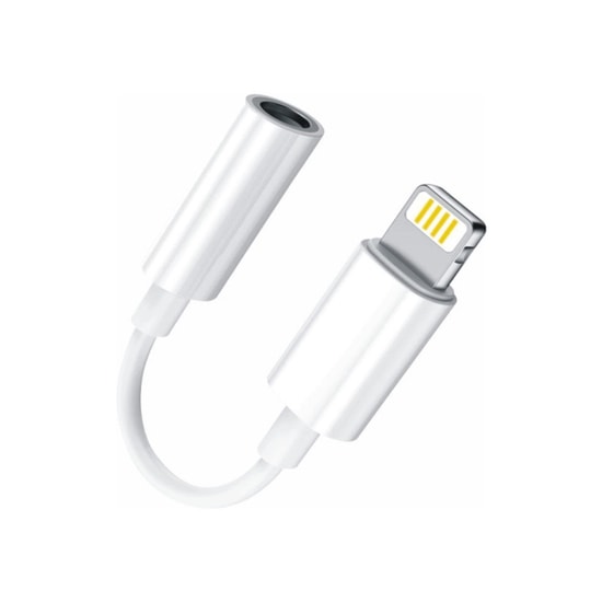 Nettech JH-002 Beyaz Jack to Lightning Dönüştürücü (NT-91551) - Yüksek Hızlı Data Aktarımı, 24 Ay Garantili