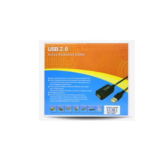 Hadron HDX7515 USB - USB Dönüştürücü (Siyah) 1 Metre Uzatma Kablosu - Yüksek Hızlı Data ve Şarj Aktarımı