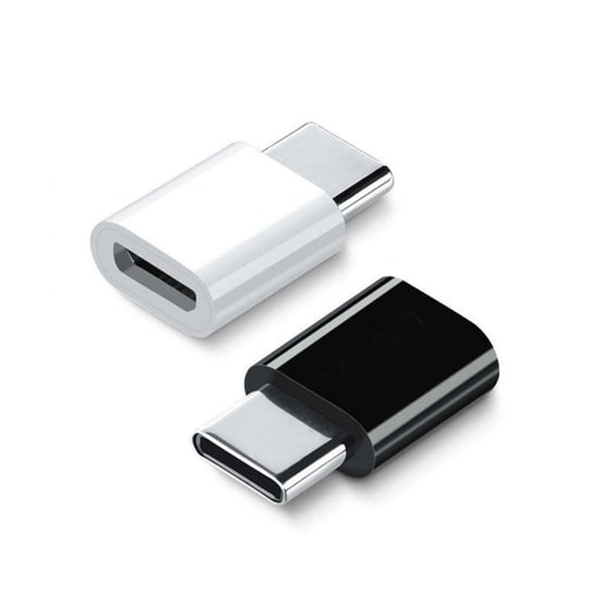 Nettech NT-TC Micro USB to Type-C Dönüştürücü NT-96114 (Beyaz) - Micro'dan Type C'ye Çevirici Adaptör