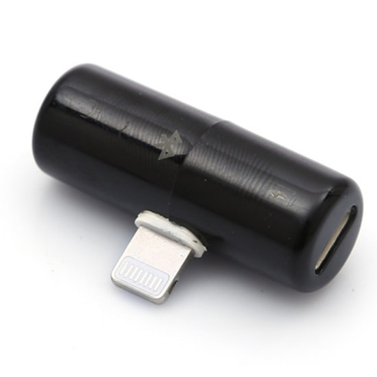 Nettech JH-101 Siyah Jack to Lightning Dönüştürücü (NT-96483) - iPhone Uyumlu Ses Adaptörü (24 Ay Garantili)