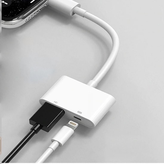 Nettech JH-0510 Beyaz USB + Type-C to Type-C Dönüştürücü Adaptör (NT-96488) - Hızlı Data ve Şarj Bağlantı Kablosu