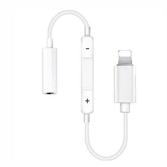 Nettech MH020 Beyaz Jack to Lightning Dönüştürücü (NT-96490) - iPhone Uyumlu Ses Adaptörü, Yüksek Hızlı Veri Aktarımı