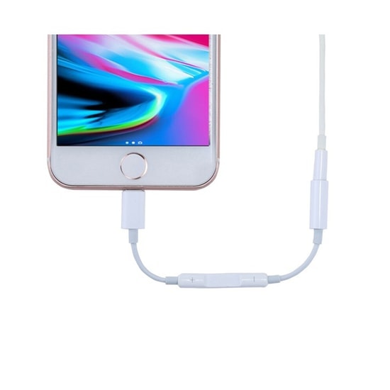 Nettech MH020 Beyaz Jack to Lightning Dönüştürücü (NT-96490) - iPhone Uyumlu Ses Adaptörü, Yüksek Hızlı Veri Aktarımı