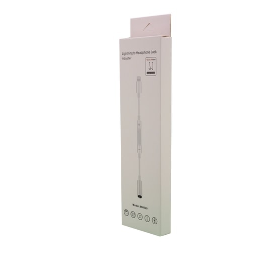 Nettech MH020 Beyaz Jack to Lightning Dönüştürücü (NT-96490) - iPhone Uyumlu Ses Adaptörü, Yüksek Hızlı Veri Aktarımı