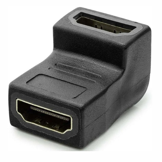 Hadron HDX1269 Siyah HDMI Mini to HDMI Dönüştürücü - L Tipi Adaptör, 4K, 1080p ve 3D Destekli HDMI Çevirici