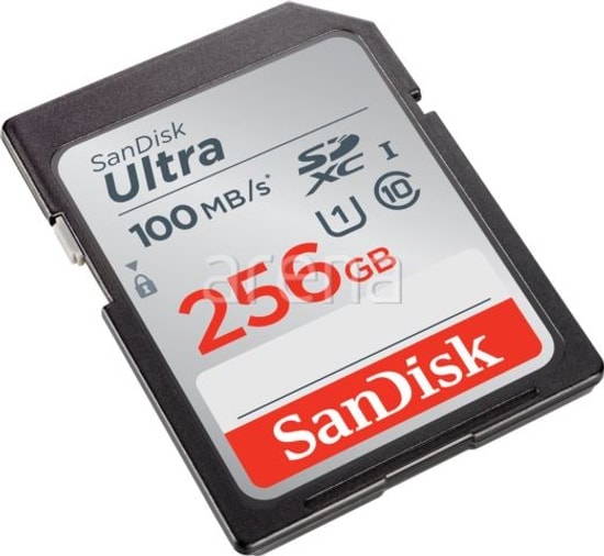 SanDisk Ultra 256GB SDXC Hafıza Kartı (SDSDUNR-256G-GN3IN) - Class 10, UHS-I, 100MB/s Okuma Hızı, Yüksek Performans