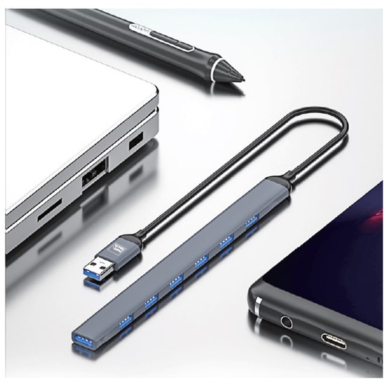 Nettech NT-OT03 Gri USB Host to Type-C Dönüştürücü Adaptör -  Hızlı Veri Aktarımı ve Şarj Desteği