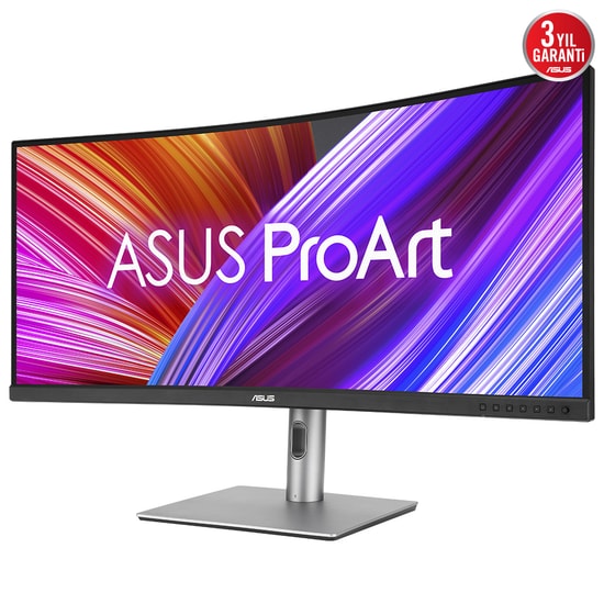Asus 34.1 PA34VCNV Curved 3800r Va 3440x1440 (Wuhd) 219 60hz 5ms Calman Verified Usb-C Docking Pd 96w Rj45 Monitö