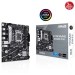 Asus Prime B760M-R D4 Anakart: Intel LGA1700, DDR4 5333MHz, Çift M.2, HDMI, Micro ATX, USB 3.2, AURA RGB, 2.5G LAN