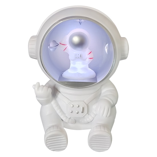 Nettech Y-599 Moonlight Astronot Speaker Kablosuz Hoparlör - Speaker (Çeşitli Renk) Bluetooth Hoparlör