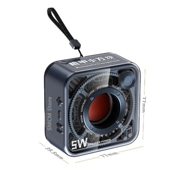 Nettech DW-12 Kablosuz Pembe Bluetooth Hoparlör (NT-102814) - Taşınabilir Ses Sistemi ve Müzik Çalar