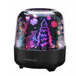 Recci RSK-W20 Magic Forest Seri Minibox Kablosuz Hoparlör - Speaker (Siyah) Bluetooth Hoparlör