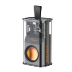 Recci RSK-W30 Mars Seri Bluetooth Hoparlör (NT-103821) - Siyah, Stereo Ses, 5.3 Bluetooth, 3 Saat Müzik, 500 mAh Batarya
