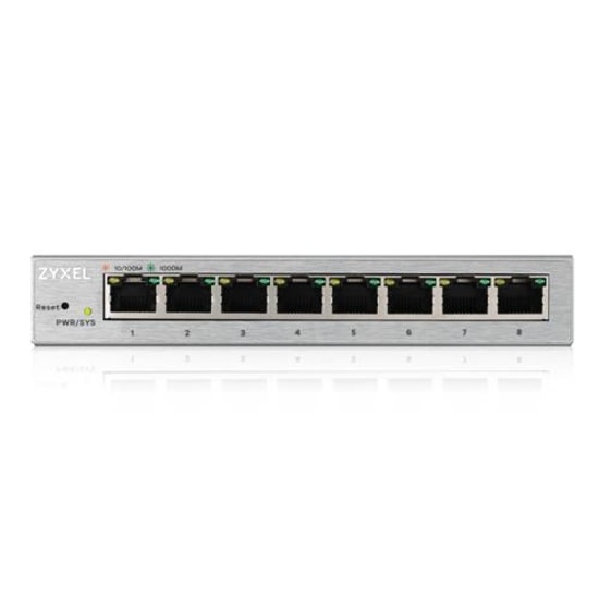 ZYXEL GS1200-5 Switch - 5 Port Gigabit Web Yönetilebilir, Metal Kasa (GS1200-5-EU0101F)