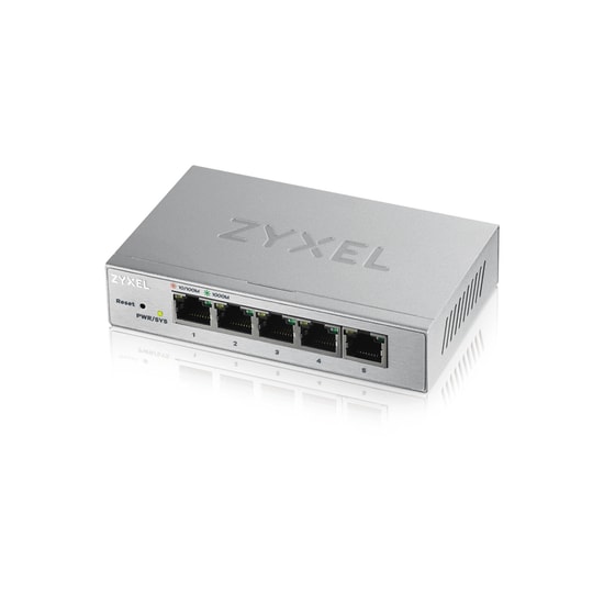 ZYXEL GS1200-5 Switch - 5 Port Gigabit Web Yönetilebilir, Metal Kasa (GS1200-5-EU0101F)