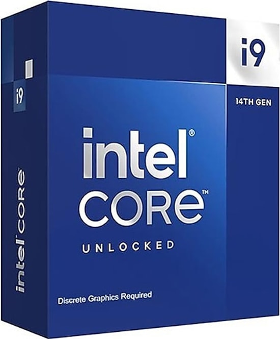 Intel Core i9-14900F 24 Çekirdek 5.8 GHz LGA1700 Masaüstü Kutulu İşlemci (BX8071514900F) - 65W, Box Fansız