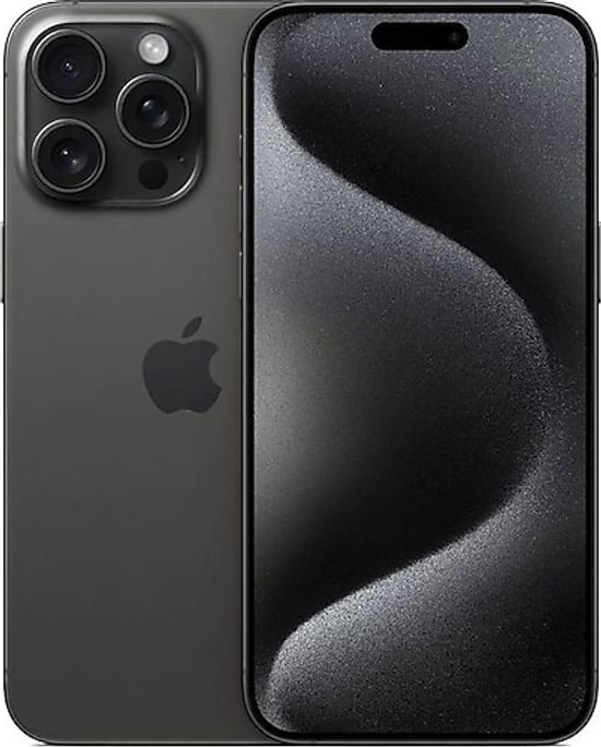 Apple iPhone 15 Pro Max Siyah Titanyum 512 GB Akıllı Telefon - A17 Pro, 6.7" Super Retina Ekran, Türkiye Garantili