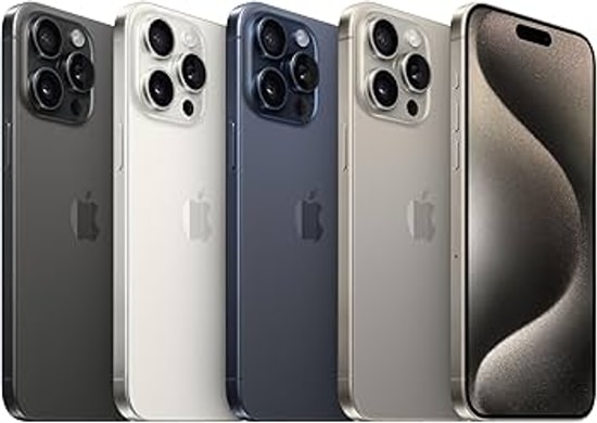 Apple iPhone 15 Pro Max Siyah Titanyum 512 GB Akıllı Telefon - A17 Pro, 6.7" Super Retina Ekran, Türkiye Garantili