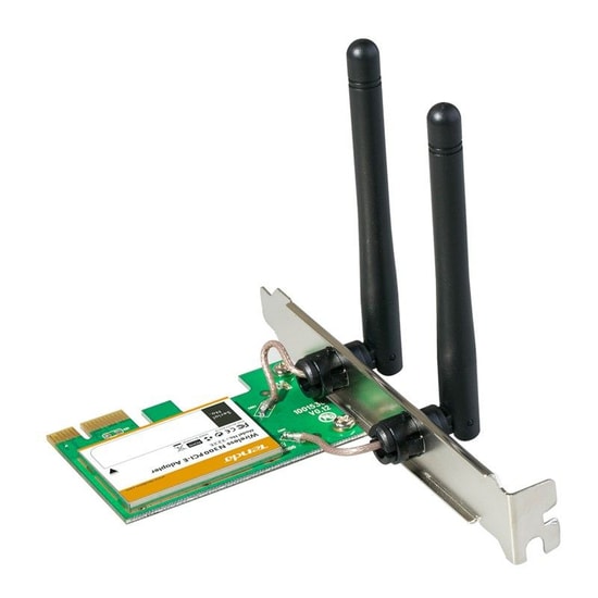 Tenda W322E WiFi-N 300Mbps PCI-E Kablosuz Ağ Adaptörü - Yüksek Hızlı Bağlantı, Masaüstü Bilgisayar Uyumlu Network Kartı