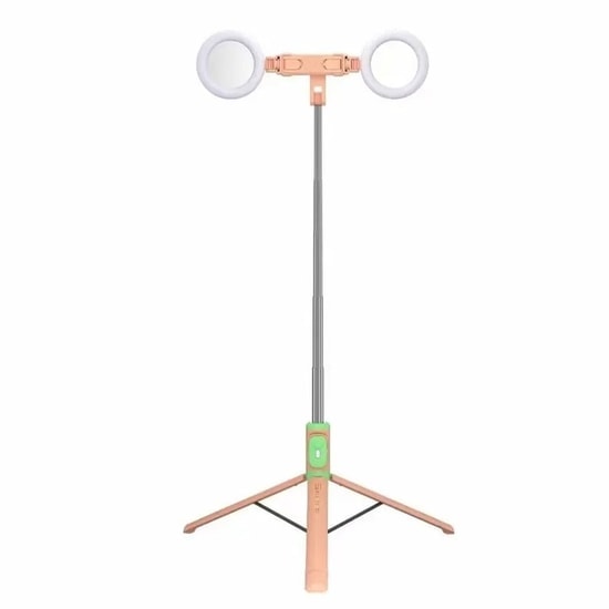 Nettech JC-18H Uzaktan Kumandalı Bluetooth Selfie Çubuğu (NT-100290) - Plastik Materyal, Tek Bacak Kademeli, Taşınabilir