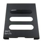 Nettech VR-18812 Antrasit Tablet-Laptop Masaüstü Standı - Ergonomik Tasarım, Kaymaz Taban, Şık ve Fonksiyonel Kullanım