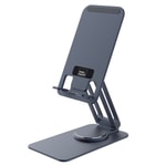 Nettech NT-007 Antrasit Telefon Standı (NT-100953) - Ev, Ofis ve Okul Kullanımı İçin, Dayanıklı Masaüstü Tutucu Aksesuar
