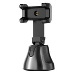 Nettech Robot Cameraman Araç İçi 360 Derece Dönerli Telefon Tutucu (NT-80097) - Siyah, Ayarlanabilir Açı, Ergonomik