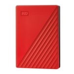 Wd My Passport 4 Tb Red 2.5 Usb 3.0 Harici Hdd