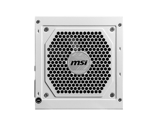 MSI MAG A850GL Beyaz 850W 80+ Gold Tam Modüler Güç Kaynağı - ATX 3.0, PCIe 5.0, 120mm Fan, Aktif PFC, Beyaz Tasarım