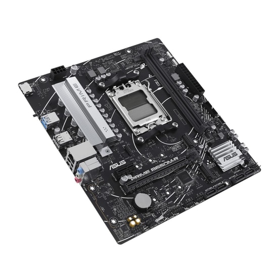 Asus Prime B650M-R AM5 DDR5 7200MHz Micro ATX Anakart: Ryzen 7000 Serisi, PCIe 4.0, Çift M.2, HDMI, 2.5G LAN, Aura RGB