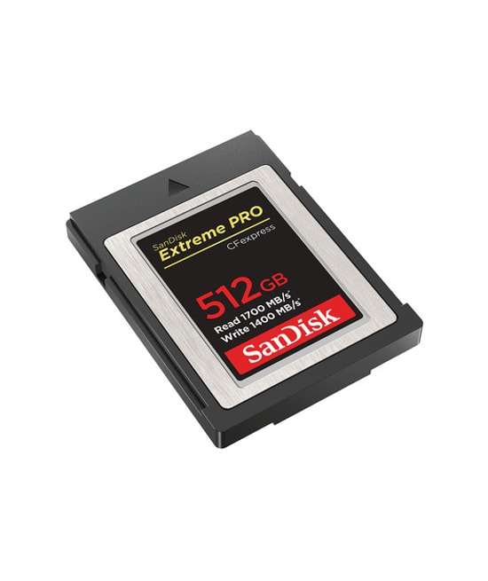 SanDisk 512GB Extreme Pro CFexpress Type B Hafıza Kartı (1700/1400MB/s) SDCFE-512G-GN4NN - Yüksek Hızlı 4K Video Kayıt