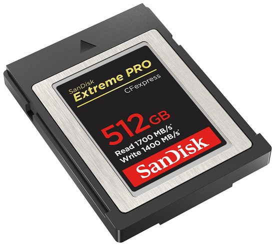 SanDisk 512GB Extreme Pro CFexpress Type B Hafıza Kartı (1700/1400MB/s) SDCFE-512G-GN4NN - Yüksek Hızlı 4K Video Kayıt