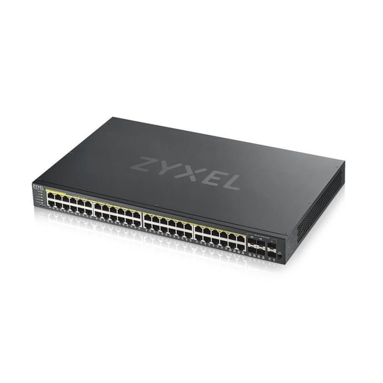 Zyxel Gs1920-48hp V2 44port Gigabit + 4xsfp L2 Poe Hybrid Nebula Switch GS192048HPV2-EU0101F Yönetilebilir Poe Ipv6