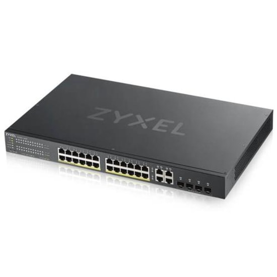 Zyxel Gs1920-24hp V2 24port Gigabit + 4dual Sfp L2 Hybrid Nebulaflex Poe Switch GS192024HPV2-EU0101F L2 Yönetilebilir