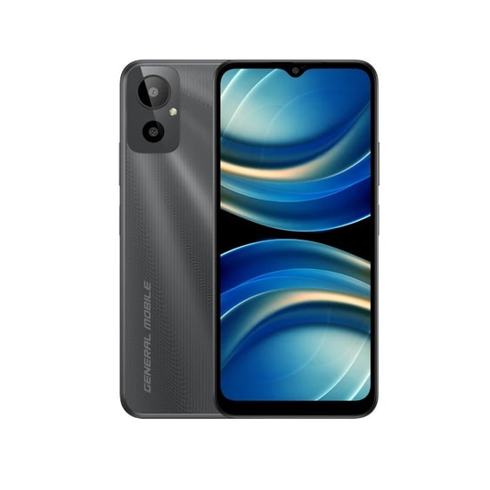 General Mobile GM 23 SE Ay Grisi 128 GB Akıllı Telefon - 6.52" HD+ Ekran, 4GB RAM, 5000mAh Batarya, Türkiye Garantili