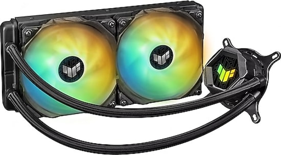 ASUS TUF GAMING LC II 240mm ARGB Aura Sync İşlemci Sıvı Soğutucu 1700/AM5LGA 1700 1200 115x 1366 AM5 AM4 Fan ve Soğutucu