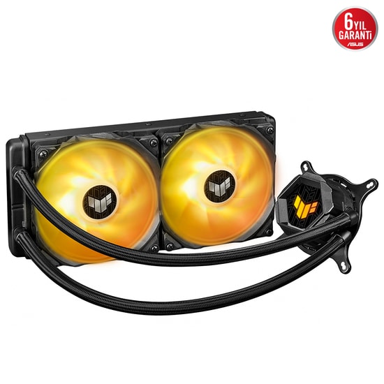 ASUS TUF GAMING LC II 240mm ARGB Aura Sync İşlemci Sıvı Soğutucu 1700/AM5LGA 1700 1200 115x 1366 AM5 AM4 Fan ve Soğutucu