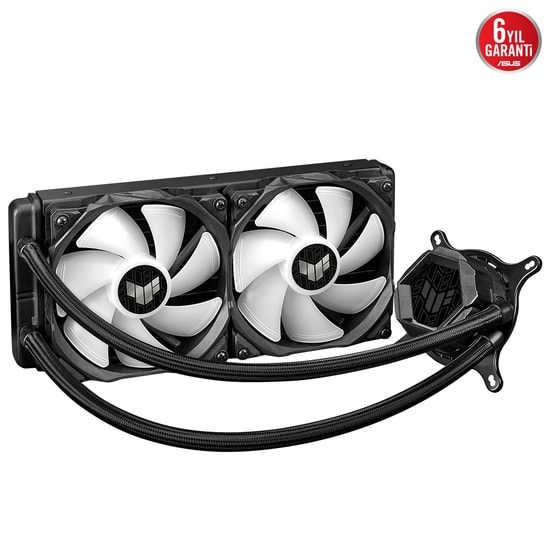 ASUS TUF GAMING LC II 240mm ARGB Aura Sync İşlemci Sıvı Soğutucu 1700/AM5LGA 1700 1200 115x 1366 AM5 AM4 Fan ve Soğutucu