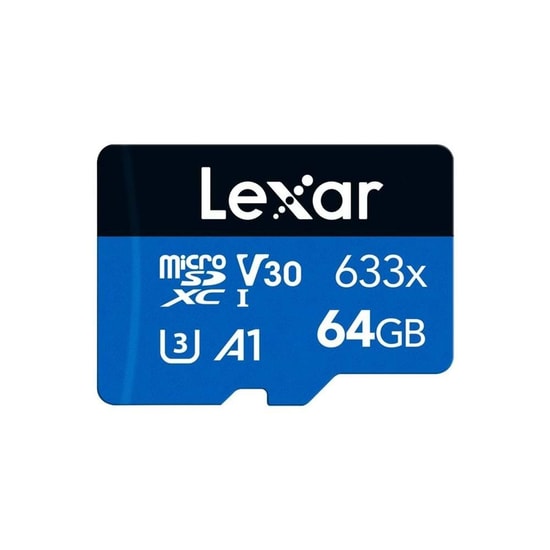 Lexar 64gb Lexar LSDMI64GBB633A 633x Microsdxc High-Performance C10 A1 V30 U3 Hafiza Karti Kart Bellek