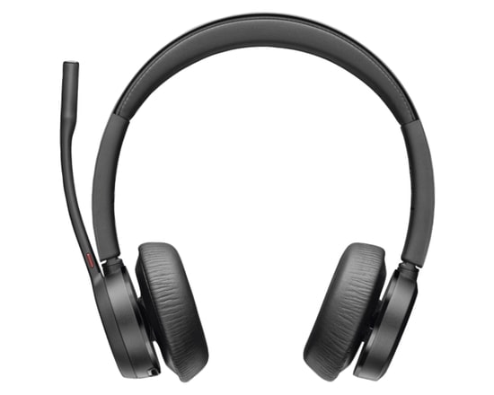 HP Poly Voyager 4320 USB-A Kablosuz Kulaklık (76U49AA) - BT700 Adaptör, Stereo, Bluetooth 5.2, Mikrofonlu Tasarım